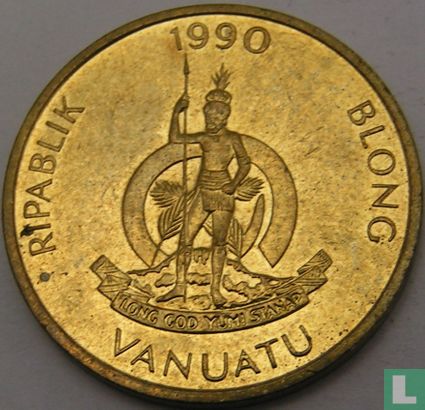 Vanuatu 2 vatu 1990 - Image 1