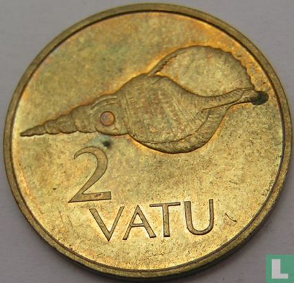 Vanuatu 2 vatu 1990 - Image 2