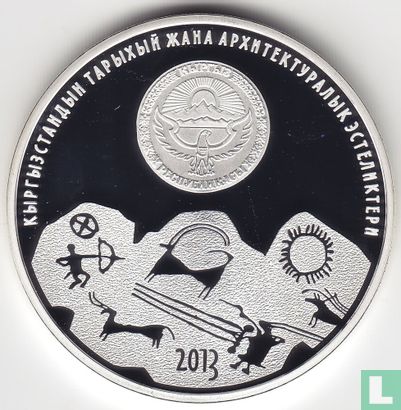 Kirghizistan 10 som 2013 (BE) "Saimaluu-Tash" - Image 1
