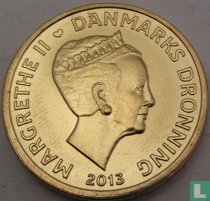 Denemarken 20 kroner 2013 "Hans Christian Ørsted and electromagnetism" - Afbeelding 1