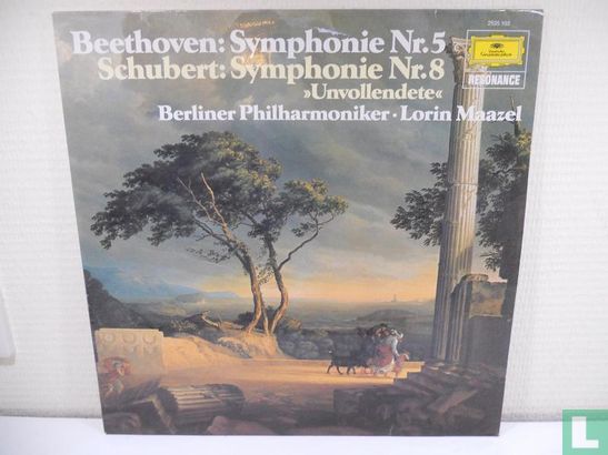 Beethoven; Symphonie Nr. 5   Schubert; Symphonie nr. 8 - Image 1