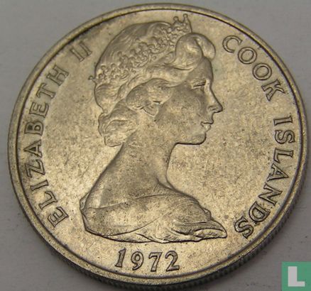 Îles Cook 10 cents 1972 - Image 1