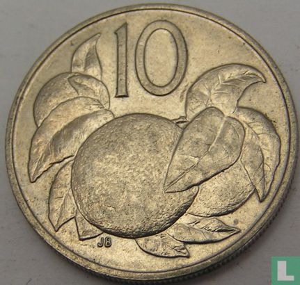 Cookeilanden 10 cents 1972 - Afbeelding 2