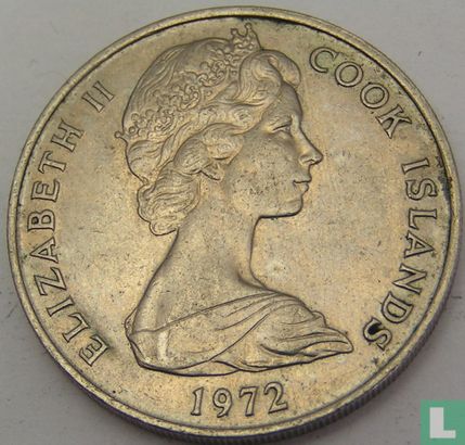 Cookeilanden 20 cents 1972 - Afbeelding 1