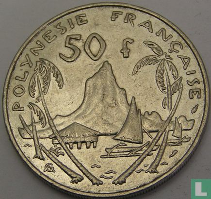 French Polynesia 50 francs 1982 - Image 2