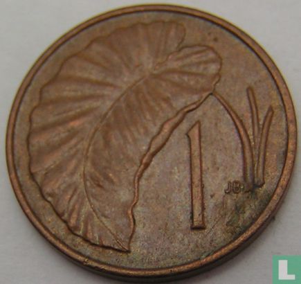 Îles Cook 1 cent 1972 - Image 2
