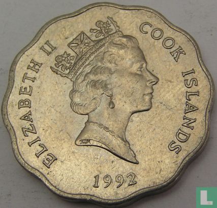 Îles Cook 1 dollar 1992 - Image 1