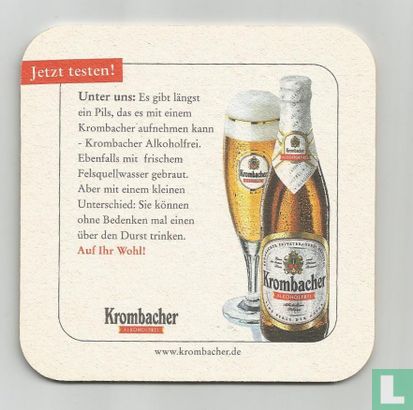 Krombacher Alkoholfrei / Jetzt testen! - Image 1
