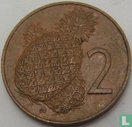 Cookeilanden 2 cents 1972 - Afbeelding 2