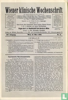 Wiener klinische Wochenschrift - Bild 1