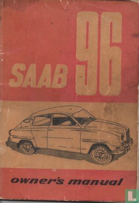 Saab 96 owner's manual