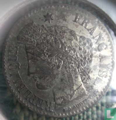 France 20 centimes 1850 (BB) - Image 2
