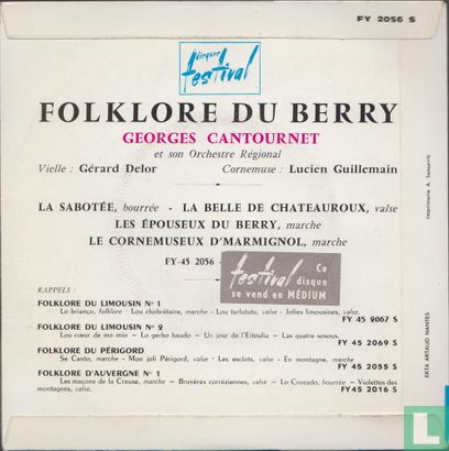 Folklore du Berry - Afbeelding 2