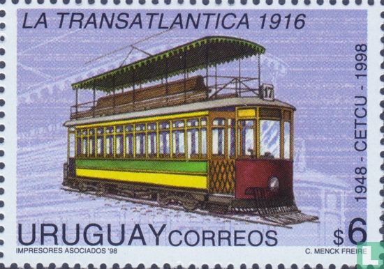 Historic trams Montevideo  