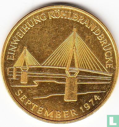 Duitsland Opening of the Köhlbrandbridge September 1974 - Bild 1