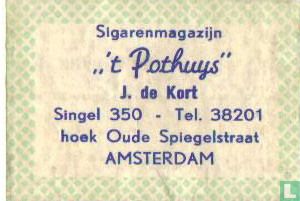 Sigarenmagazijn "'t Pothuys" - J. de Kort 