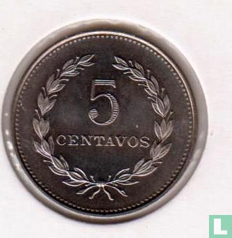 El Salvador 5 centavos 1986 - Image 2