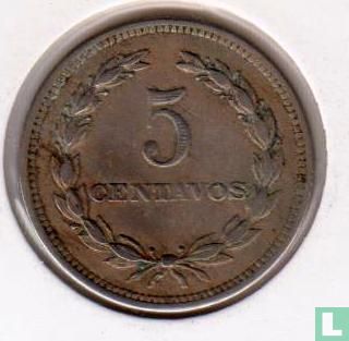 El Salvador 5 centavos 1920 - Afbeelding 2