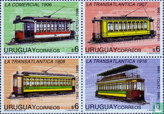 Historic trams Montevideo   