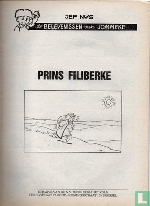 Prins Filiberke - Afbeelding 3