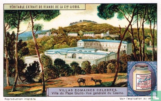 Villa du pape Giullo - Vue générale du Casino