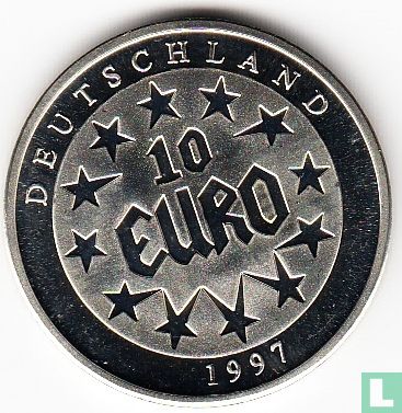 Duitsland, 10 euro 1997, Europa berijdt stier - Afbeelding 1
