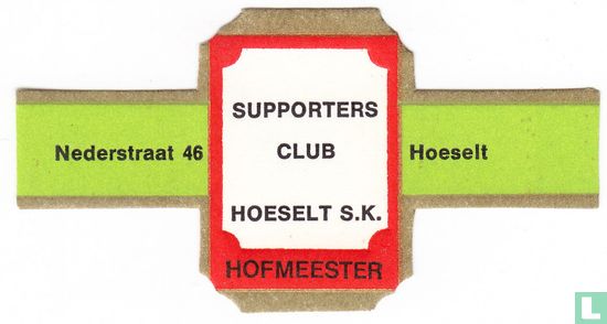 Supportersclub Hoeselt S.K. - Nederstraat 46 - Hoeselt   - Image 1