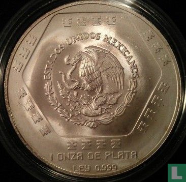 Mexico 5 nuevos pesos 1994 "Chaac Mool" - Afbeelding 2