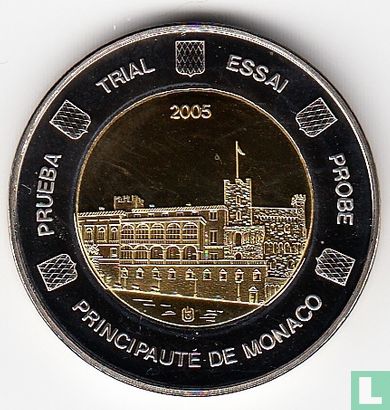 Monaco, 2 euro 2005, specimen - Bild 2