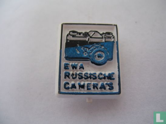 EWA Russische Camera's (blauw op wit) - Image 2