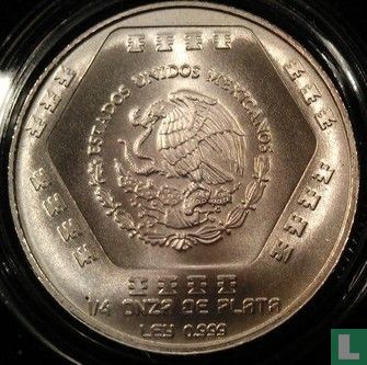 Mexico 1 nuevo peso 1994 "Chaac Mool" - Afbeelding 2