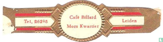 Café Billard Mors Kwartier - Tel. 26298 - Leiden - Image 1