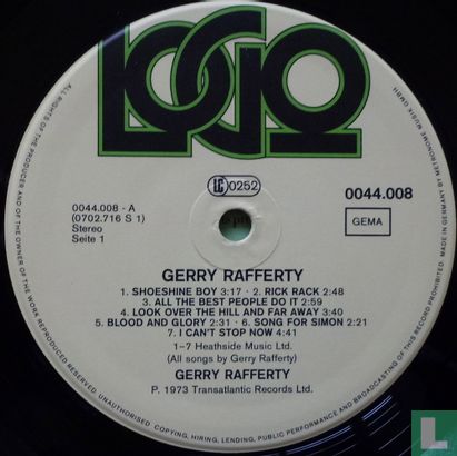 Gerry Rafferty - Afbeelding 3