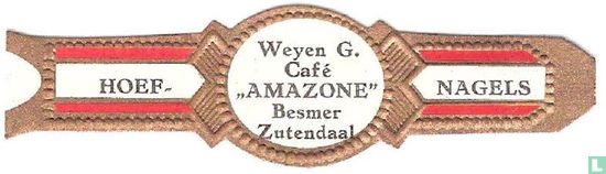 Weyen G. Café "Amazone" Besmer Zutendaal - Hoef- - Nagels - Afbeelding 1