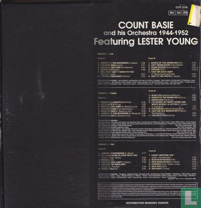 Count Basie and his Orchestra 1944-1952 Featuring Lester Young  - Image 2