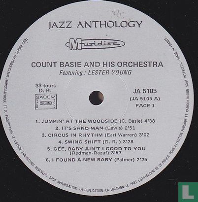 Count Basie and his Orchestra 1944-1952 Featuring Lester Young  - Image 3