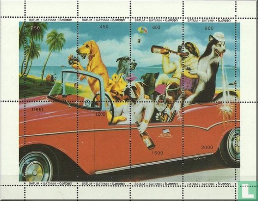 Dogs cartoon