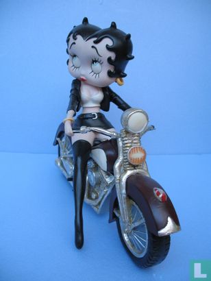 Betty Boop op Harley Davidson - Afbeelding 2