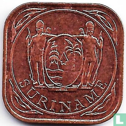 Suriname 5 cent 2012 (zonder muntteken) - Afbeelding 2