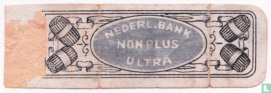 Nederl. Bank  Non plus ultra - Image 1