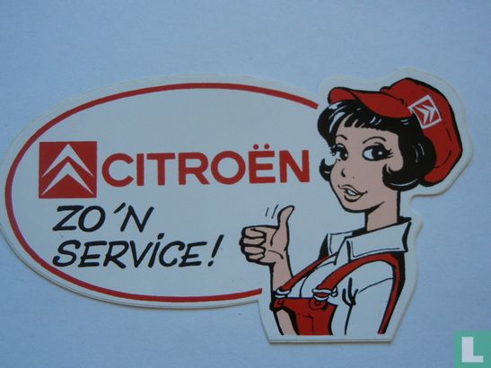Citroën zo'n service (rood)