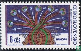 Postzegeltentoonstelling BRNO '74