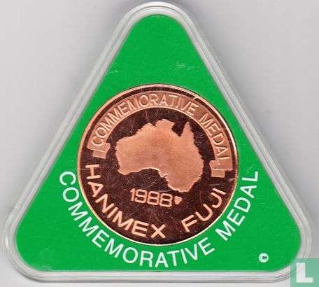 Australië, Hanimex Fuji, Commemorative medal 1988 - Image 1