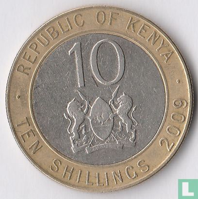 Kenya 10 shillings 2009 - Image 1