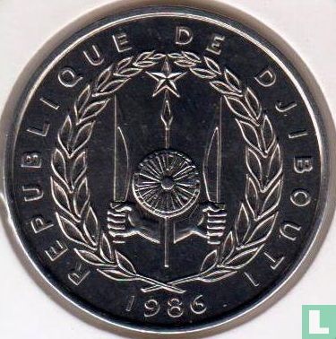 Djibouti 5 francs 1986 - Image 1