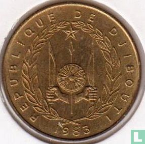 Djibouti 20 francs 1983 - Afbeelding 1