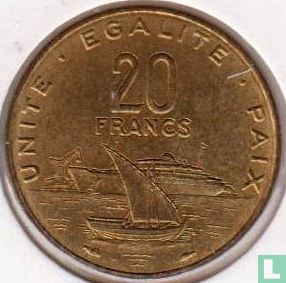 Djibouti 20 francs 1983 - Image 2