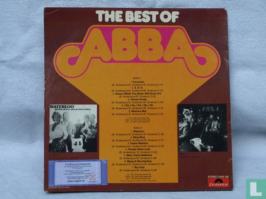 The best of ABBA  - Afbeelding 2