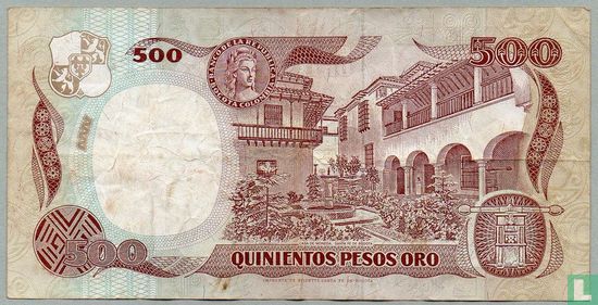 Colombia 500 Pesos Oro - Image 2