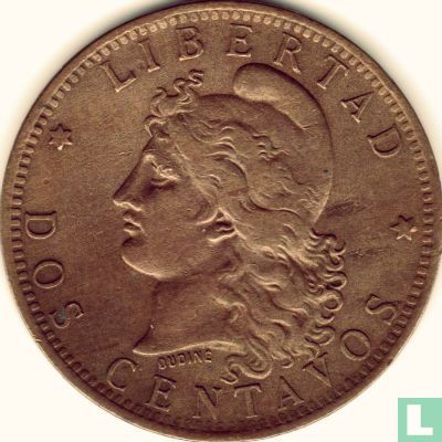 Argentinië 2 centavos 1882 - Afbeelding 2